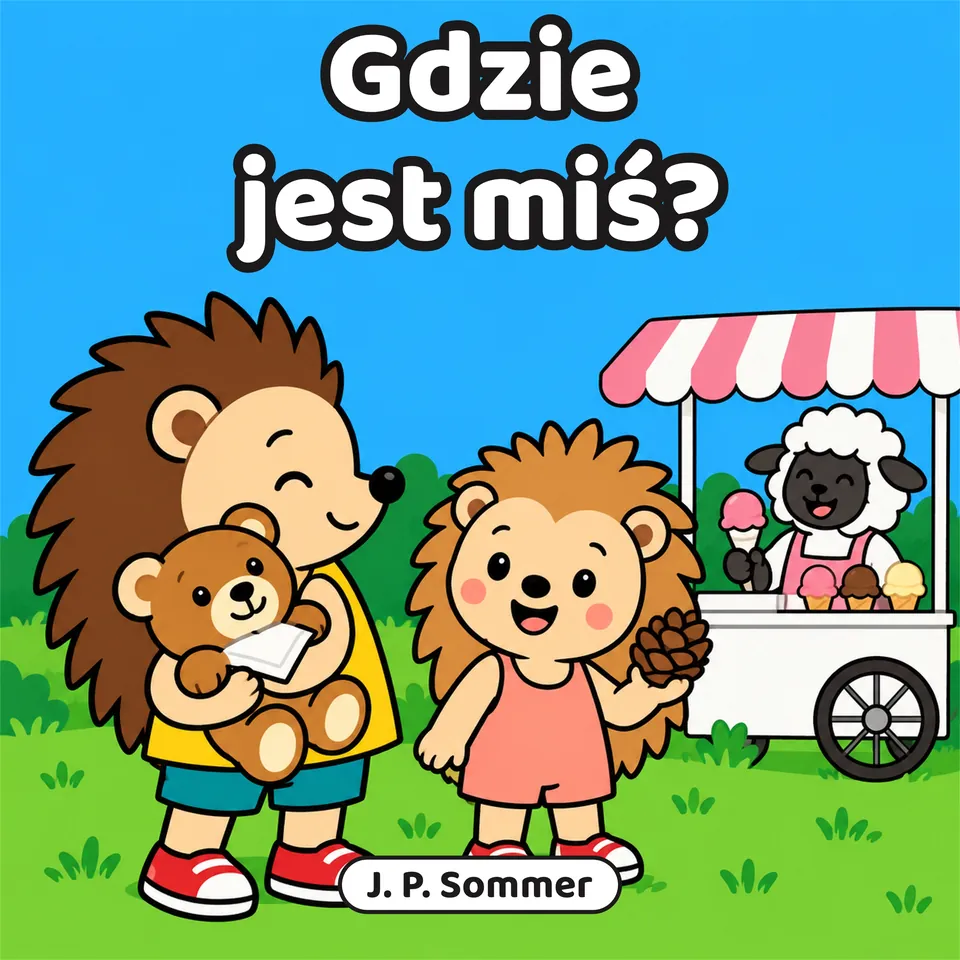 Okładka książki „Gdzie jest miś?”